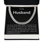 To My Husband | Cuban Link Chain