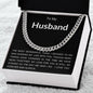 To My Husband | Cuban Link Chain