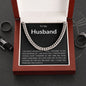 To My Husband | Cuban Link Chain