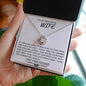 TO MY BEAUTIFUL WIFE | LOVE KNOT NECKLACE