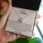 To My Mom| It's wonderful having a mother as special as you | Love Knot Necklace