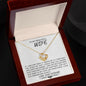 TO MY BEAUTIFUL WIFE | LOVE KNOT NECKLACE