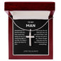 TO MY MAN | I LOVE YOU | CROSS NECKLACE