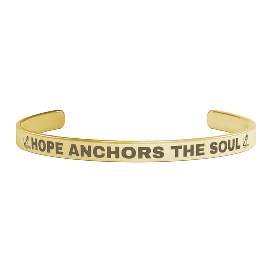 HOPE ANCHORS THE SOUL