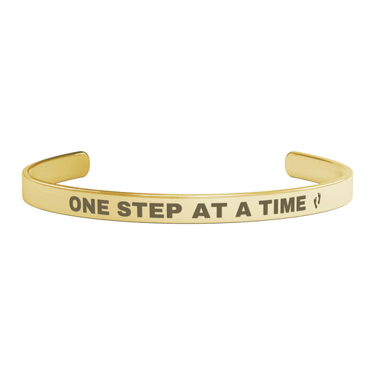 ONE STEP AT A TIME | CUFF BRACELET