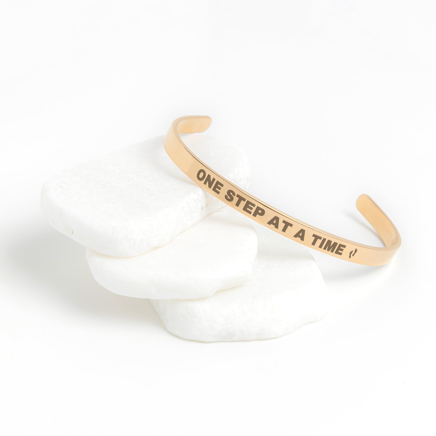 ONE STEP AT A TIME | CUFF BRACELET