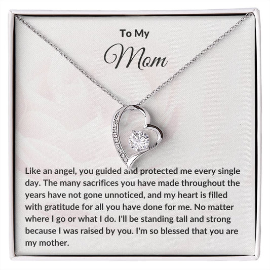 To My Mom| My heart is filled with gratitude for all you have done for me | Forever Love Necklace