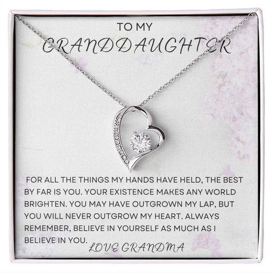 TO MY GRANDDAUGHTER | FOREVER LOVE NECKLACE